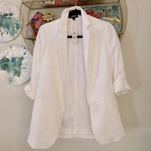 Oversized White Blazer (size XS but could fit S)